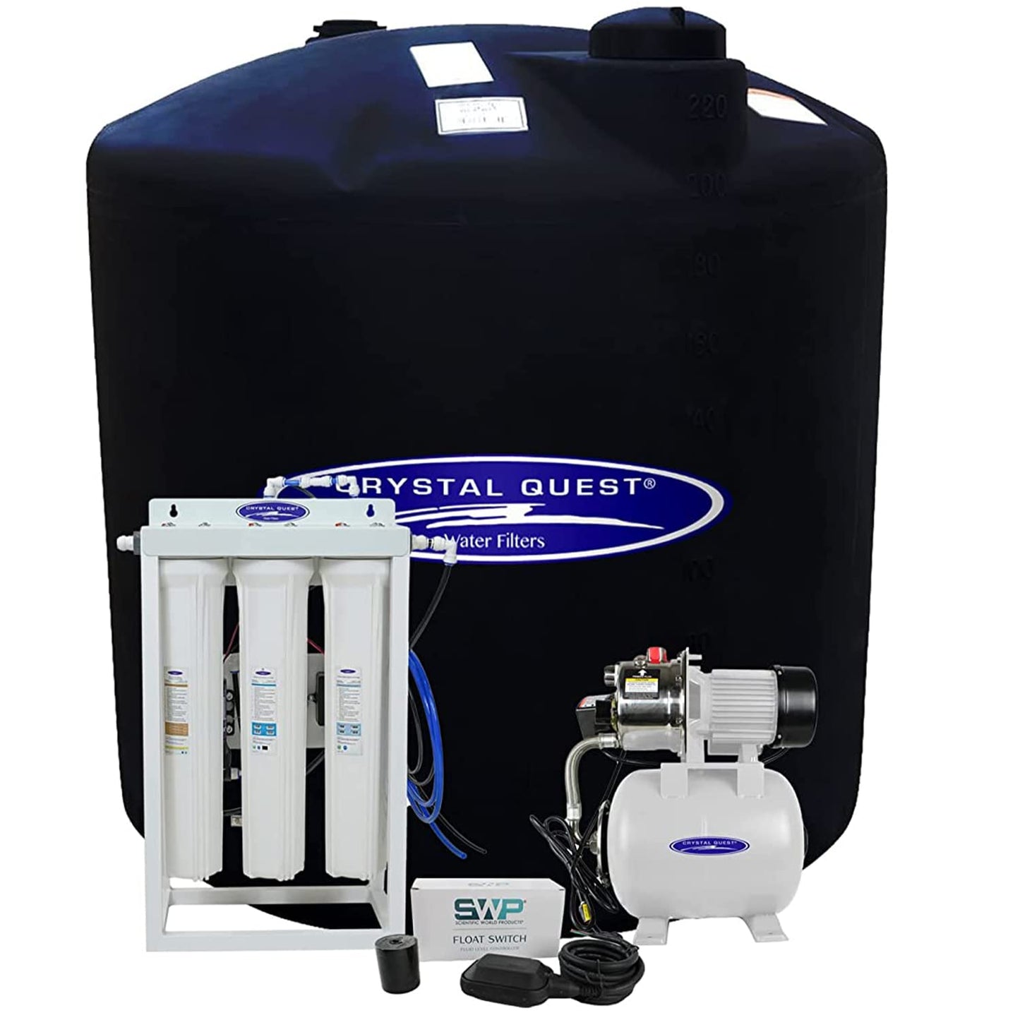 Crystal Quest 200GPD RO