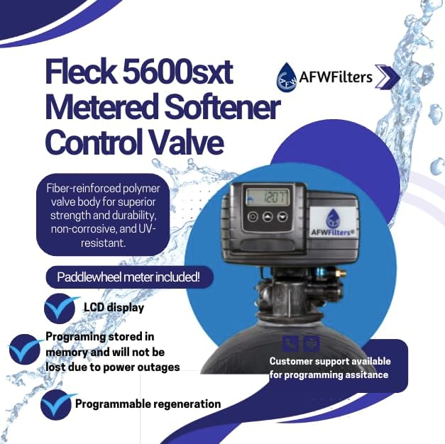 Fleck 5600SXT Softener & Filter