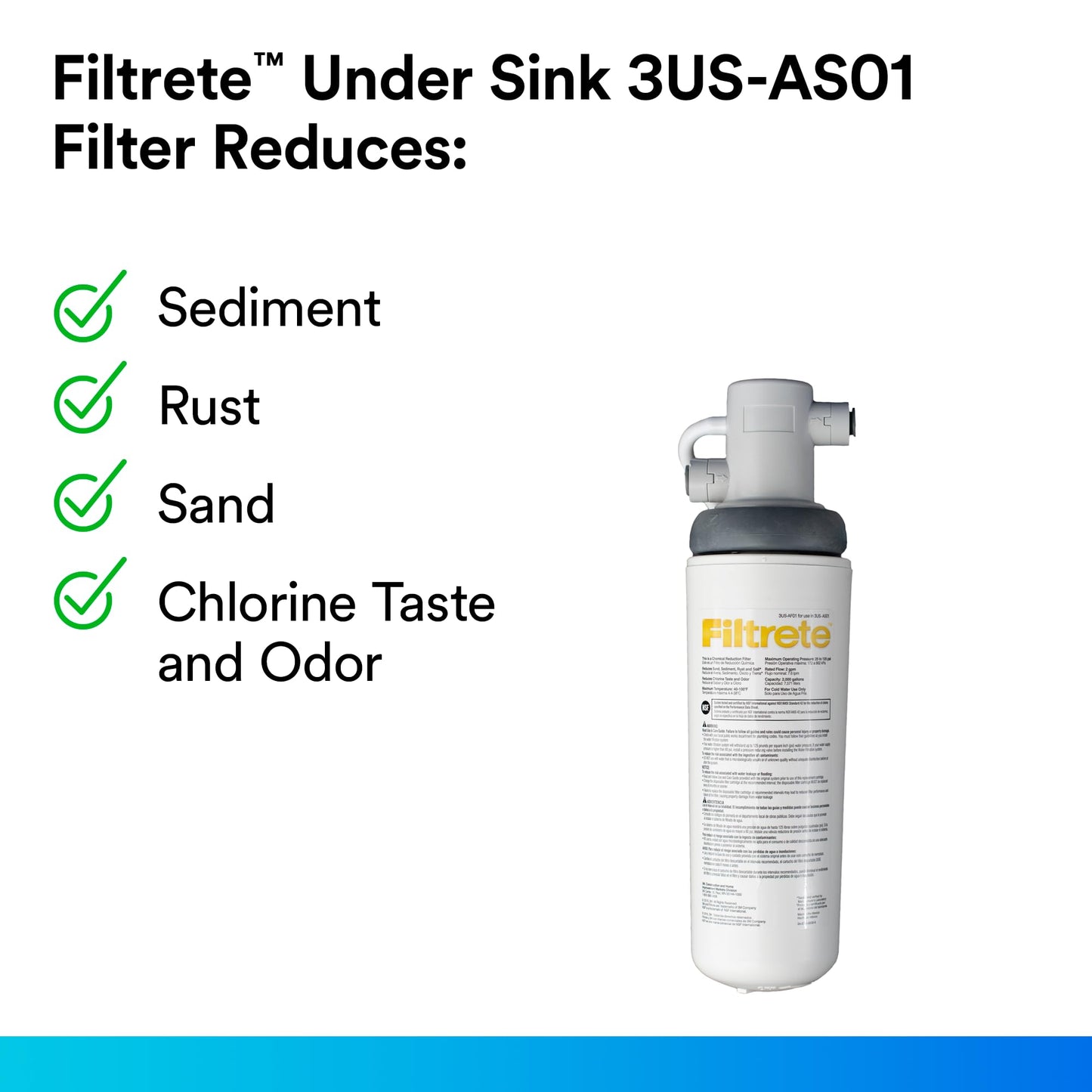 Filtrete 3US-AS01 Under-Sink Filter