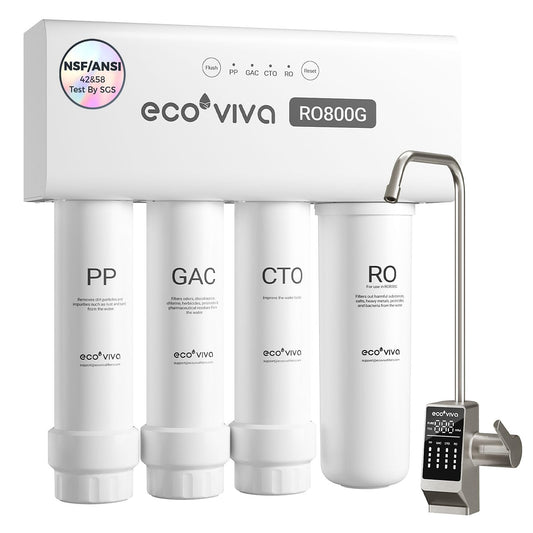 Ecoviva 800GPD RO Filter