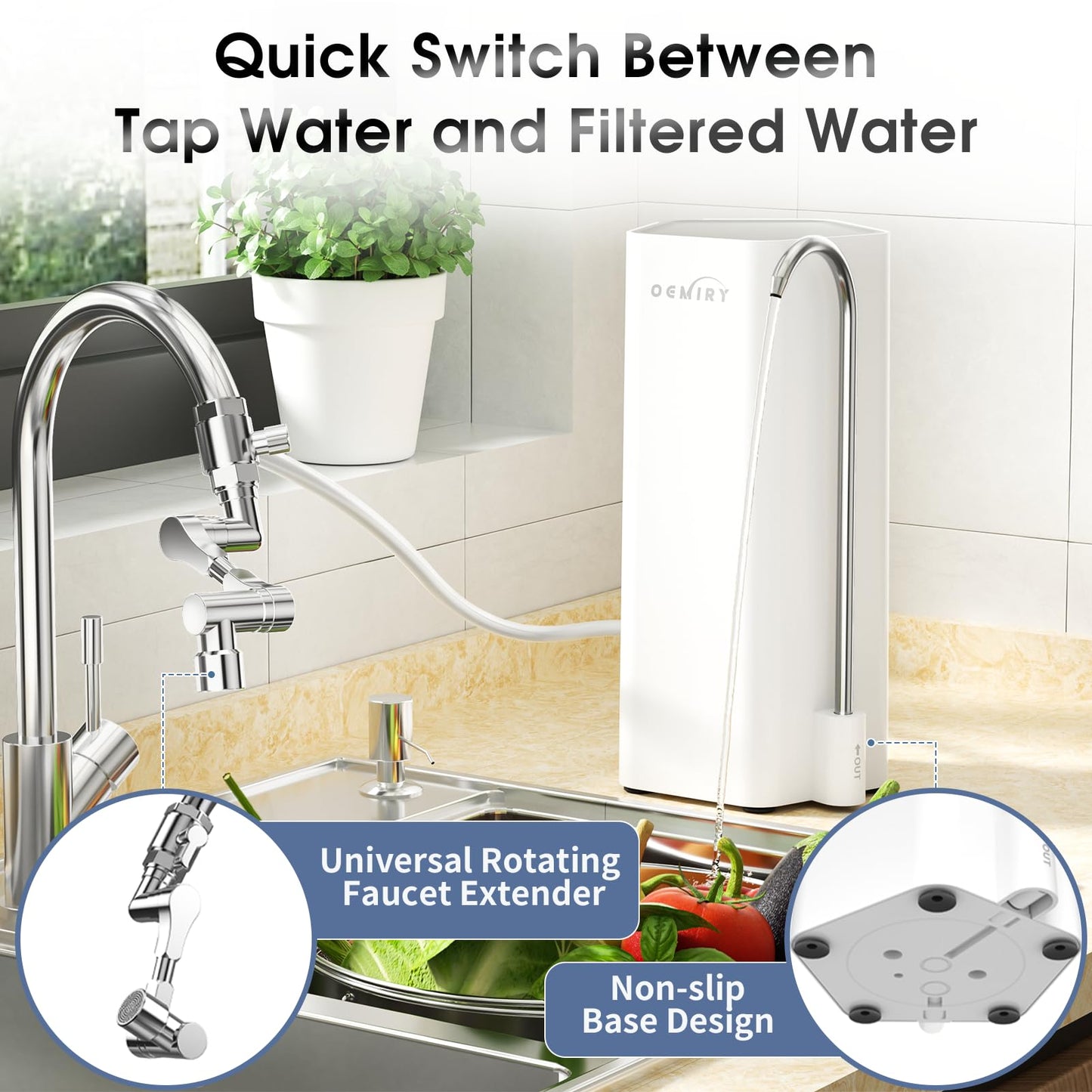 Countertop 8K Gal Water Filter