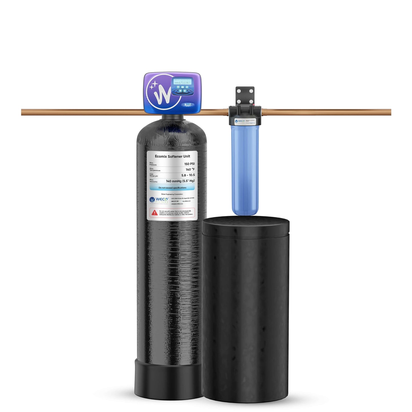 WECO 46k Backwash Softener