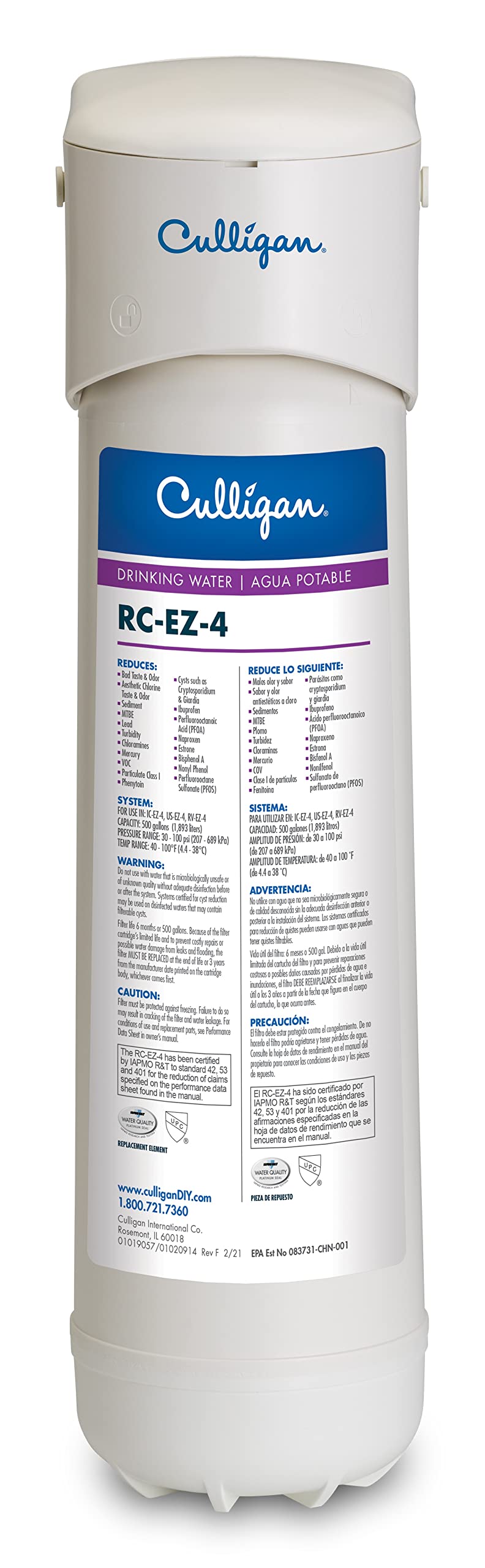 Culligan EZ-1 Water Filter