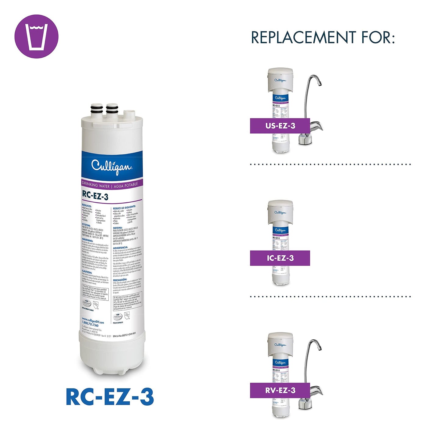 Culligan EZ-1 Water Filter