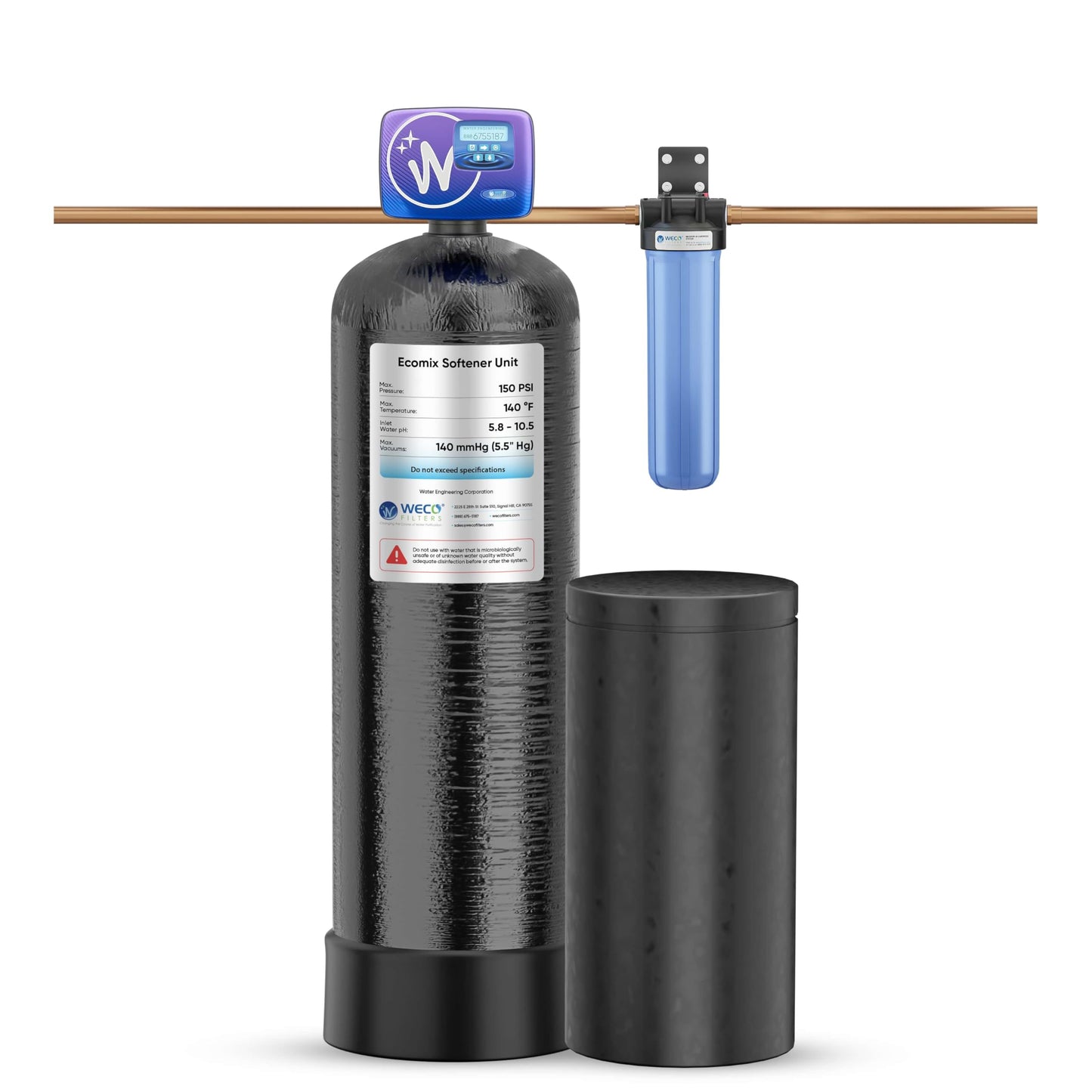 WECO 46k Backwash Softener