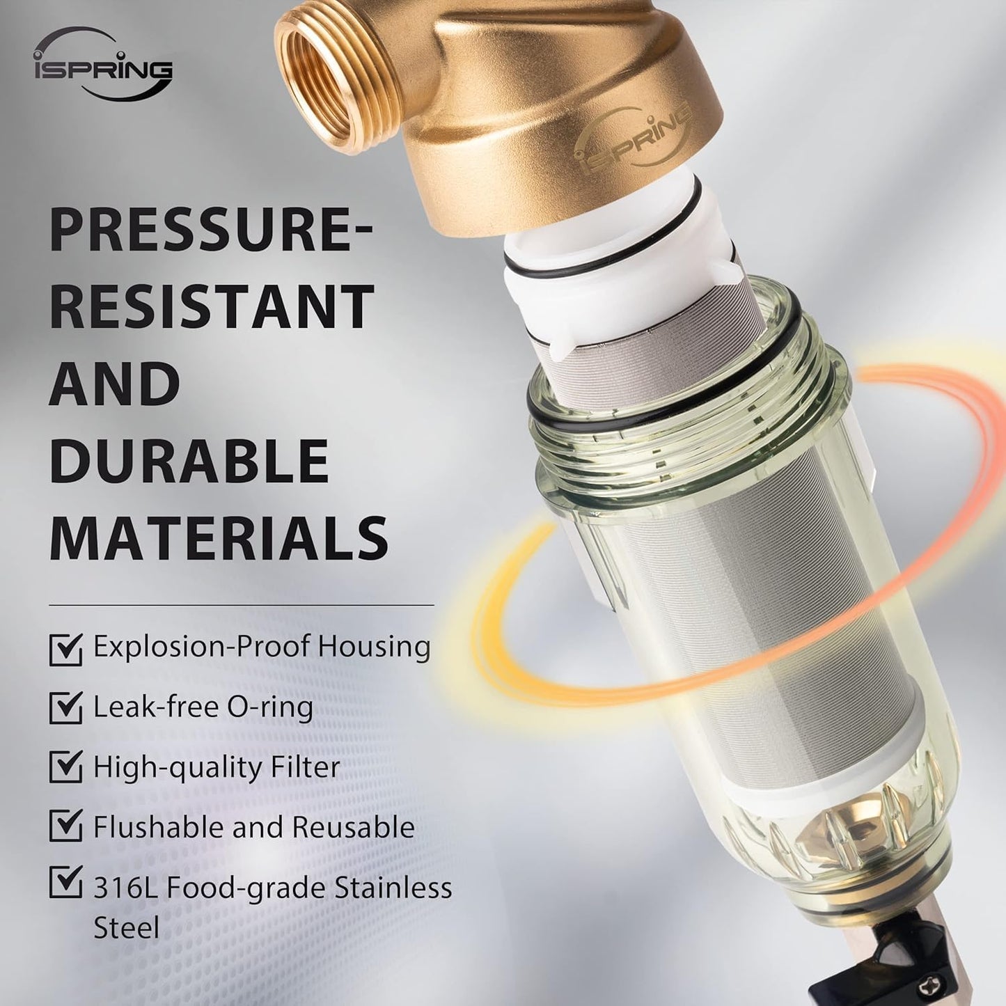 iSpring WSP-1000 Spin Down Filter