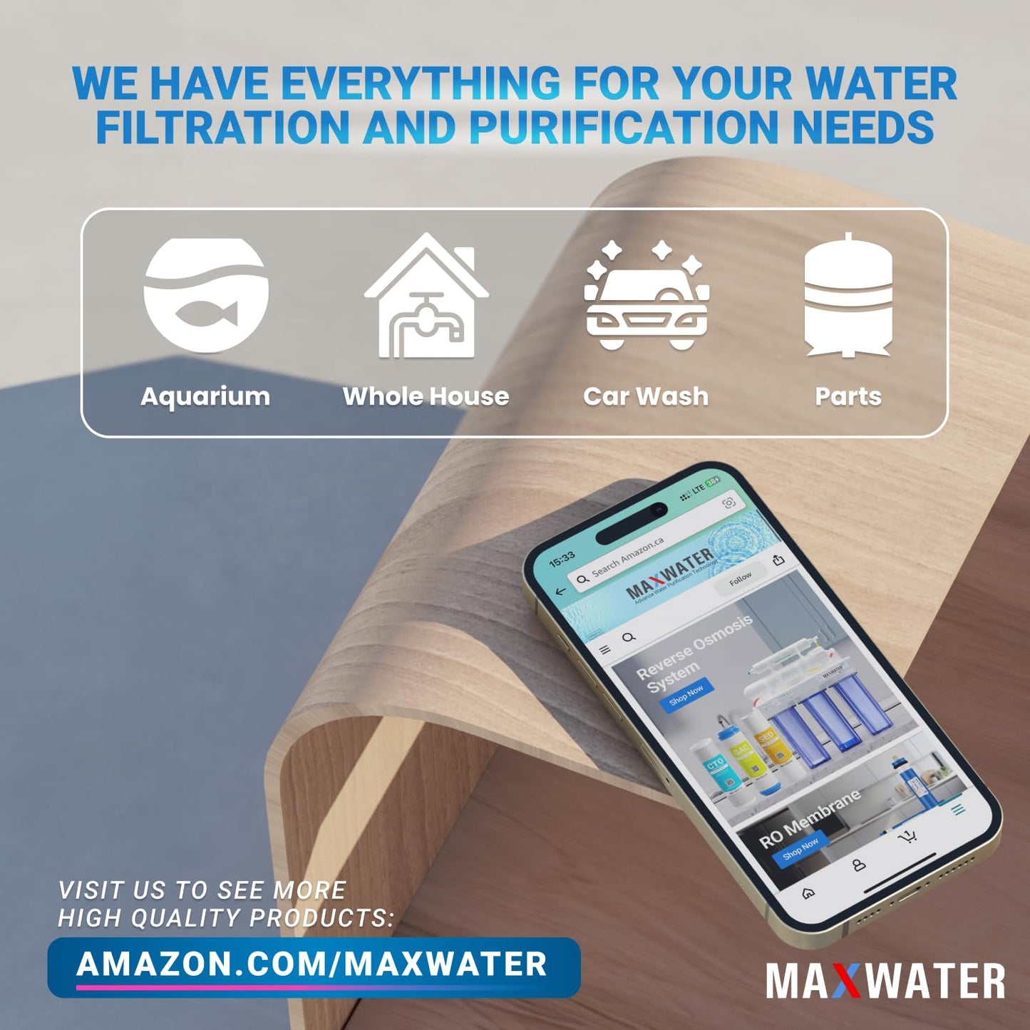 Max Water 3-Stage Filter