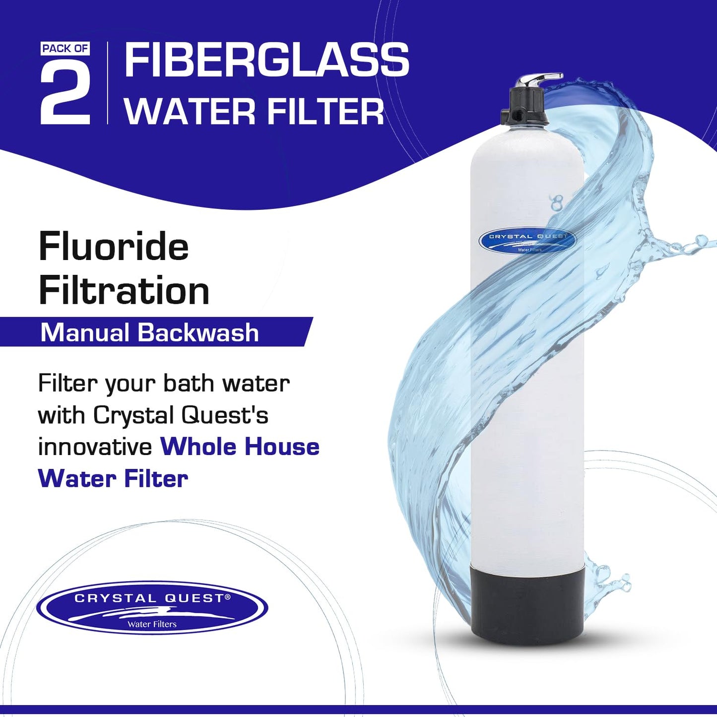 Crystal Quest Fluoride Filter