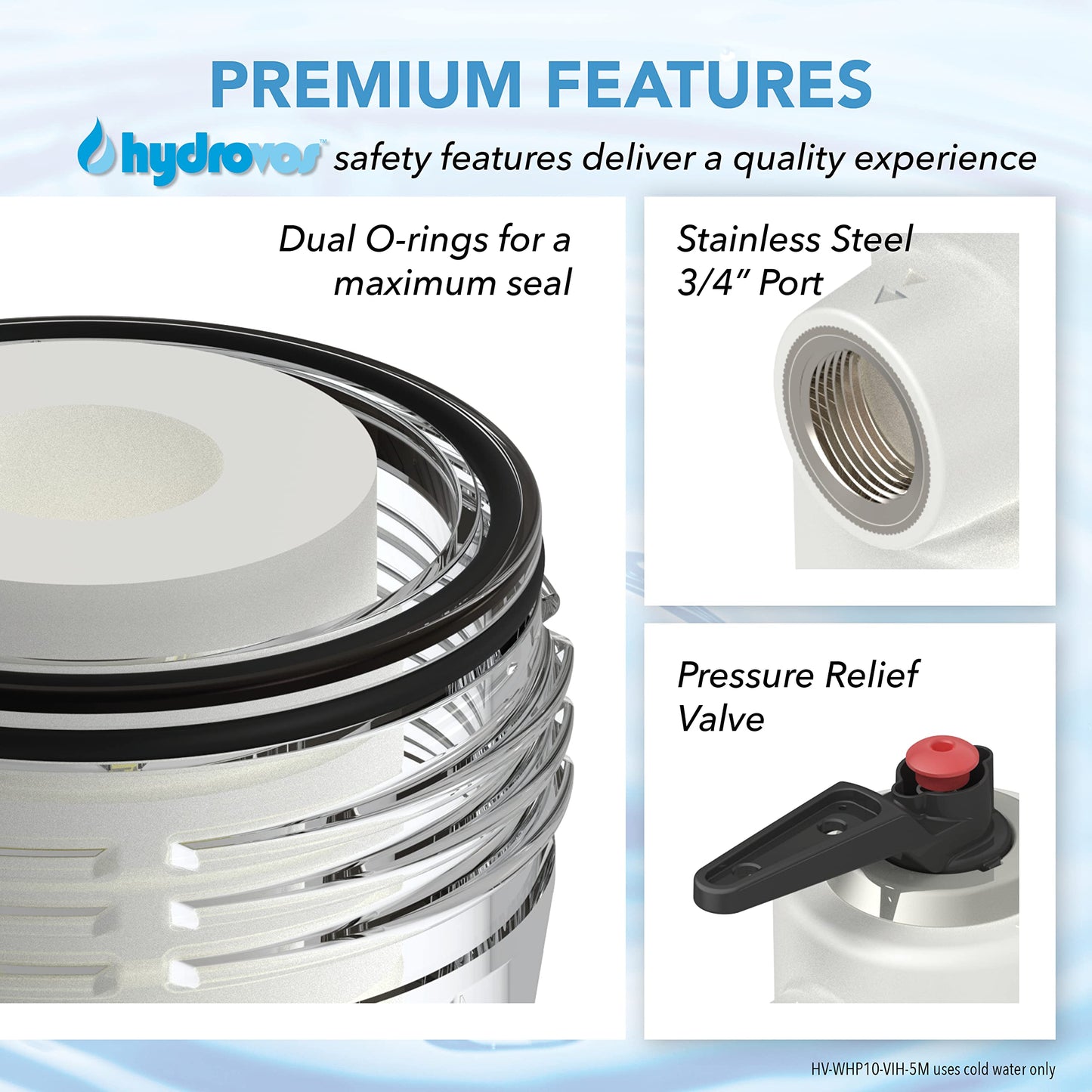 20" Whole House Water Filter Housing