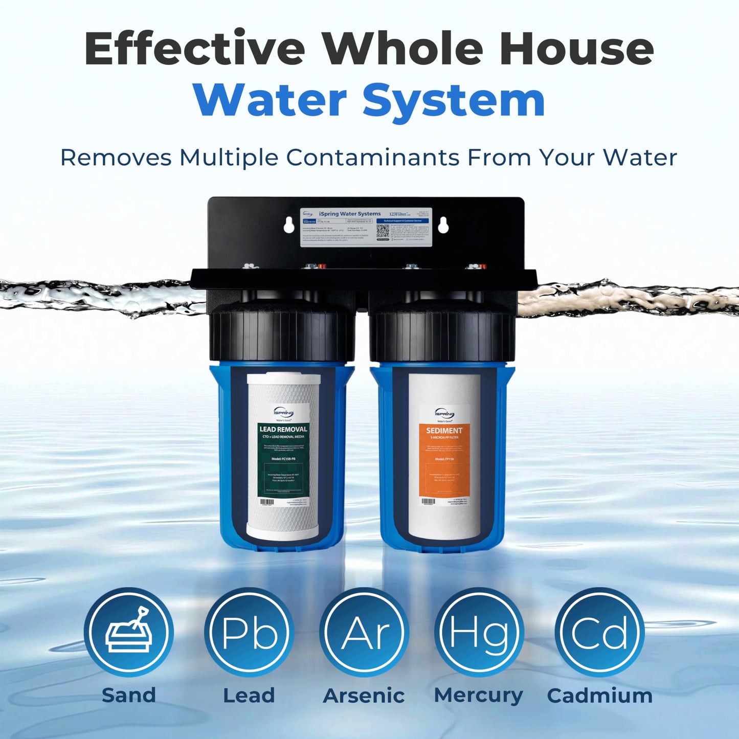 iSpring WGB21B Whole House Filter