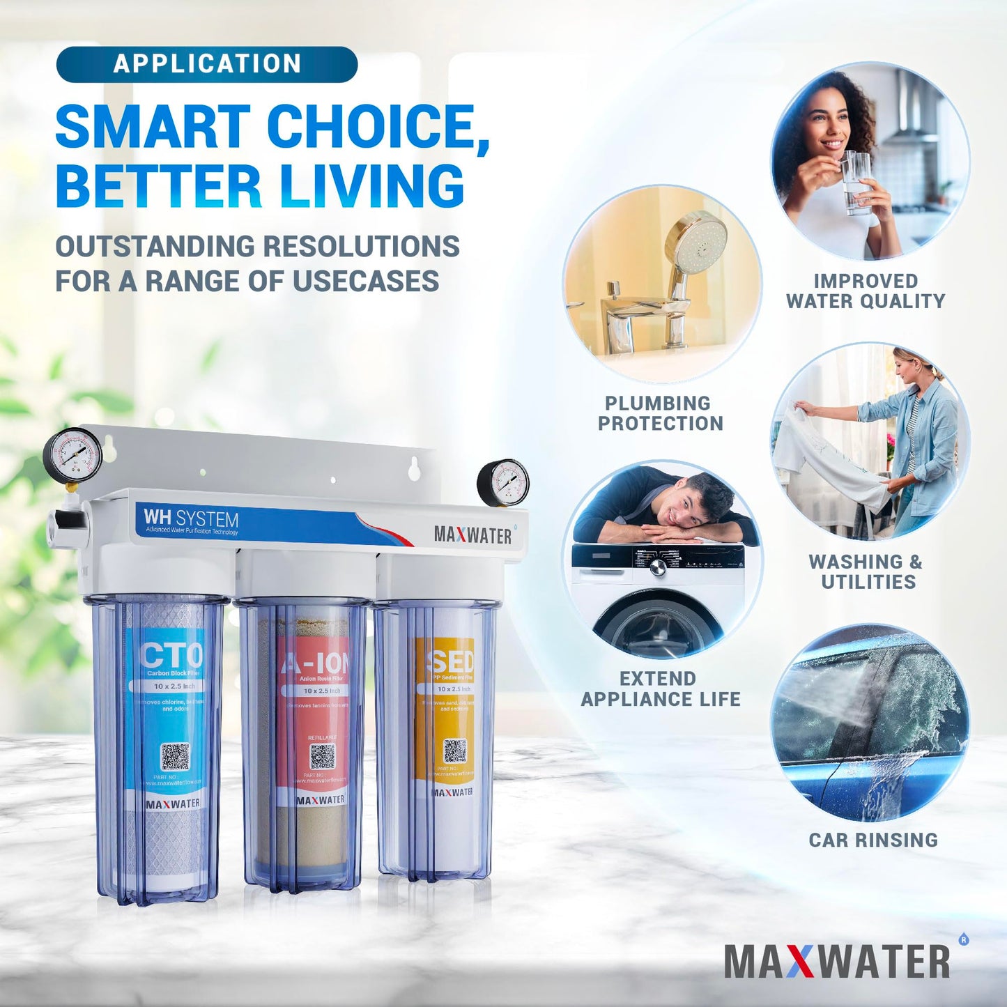 Max Water 3-Stage Filter