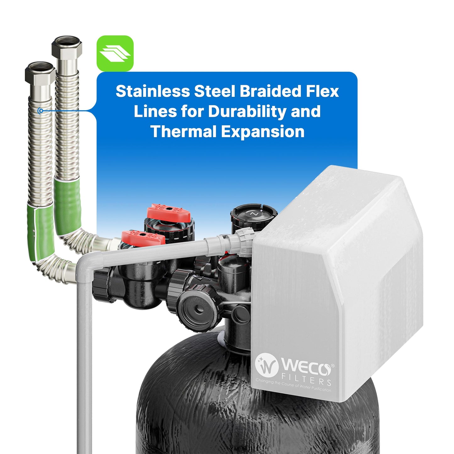 WECO 46k Backwash Softener